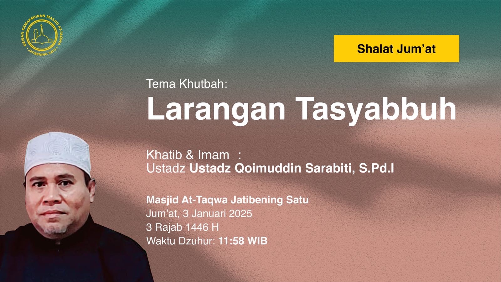 Larangan Tasyabuh