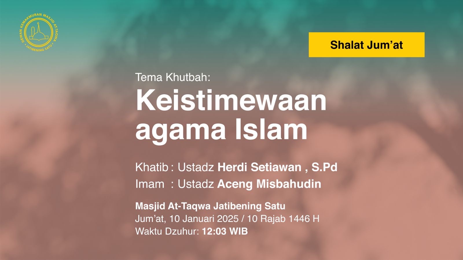 Keistemewaan agama Islam